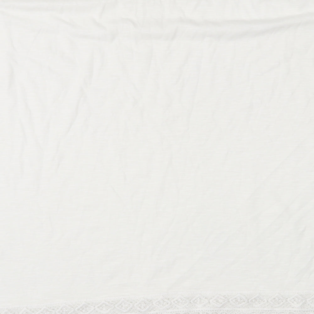 M&S  Womens White   Basic Blouse Size 24