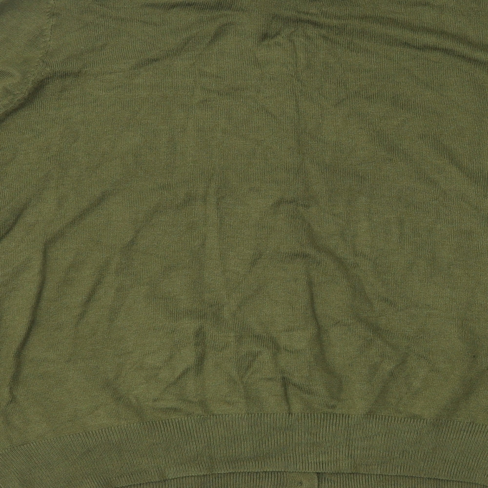 M&S  Womens Green   Cardigan Jumper Size 18
