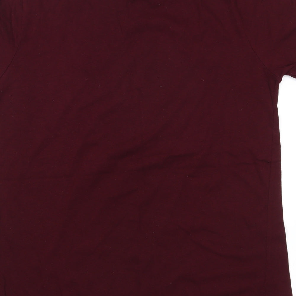 New Look Womens Red   Basic T-Shirt Size 14