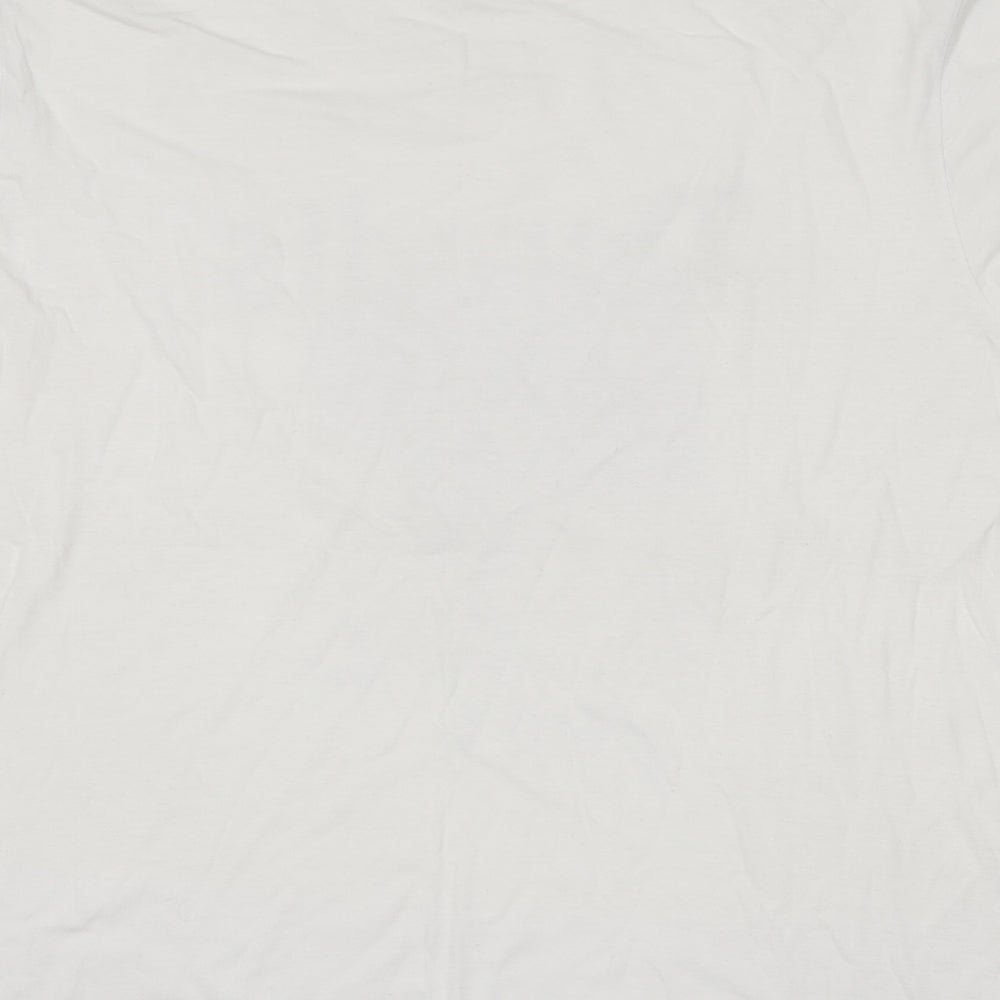 River Island Womens White   Basic T-Shirt Size 14