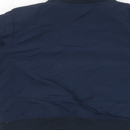 H&M Boys Blue   Bomber Jacket Coat Size 6 Years