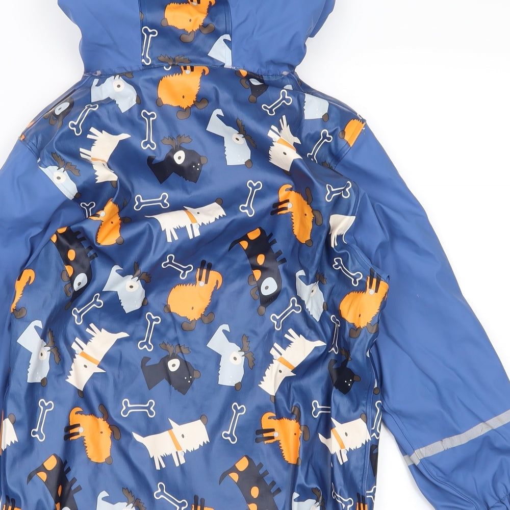 Lupilu Boys Blue   Rain Coat Coat Size 5-6 Years