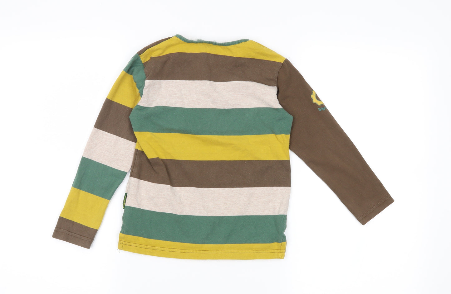 Cocco Drillo Boys Green Striped  Basic Casual Size 5 Years