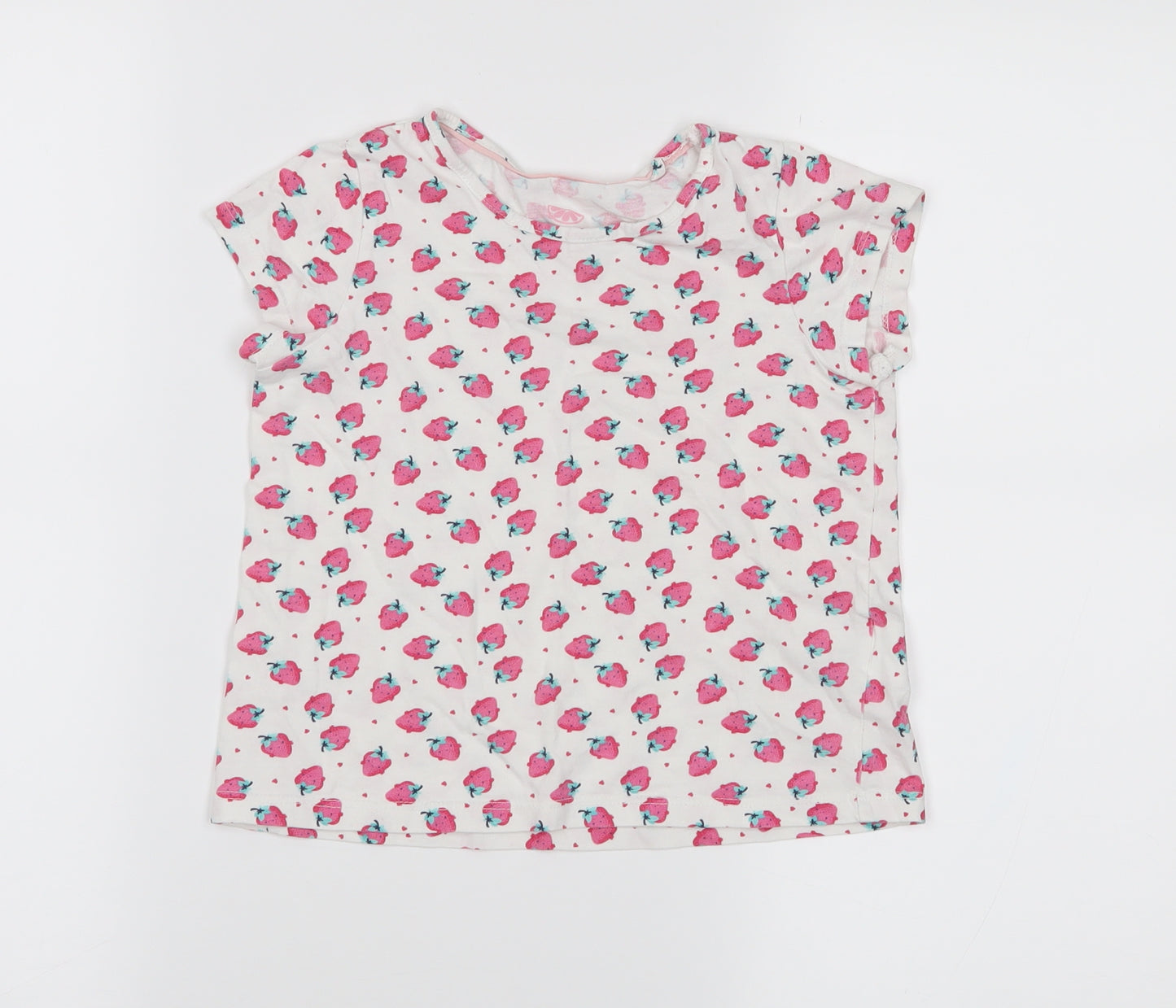 Lupilu Girls Pink   Basic T-Shirt Size 4 Years