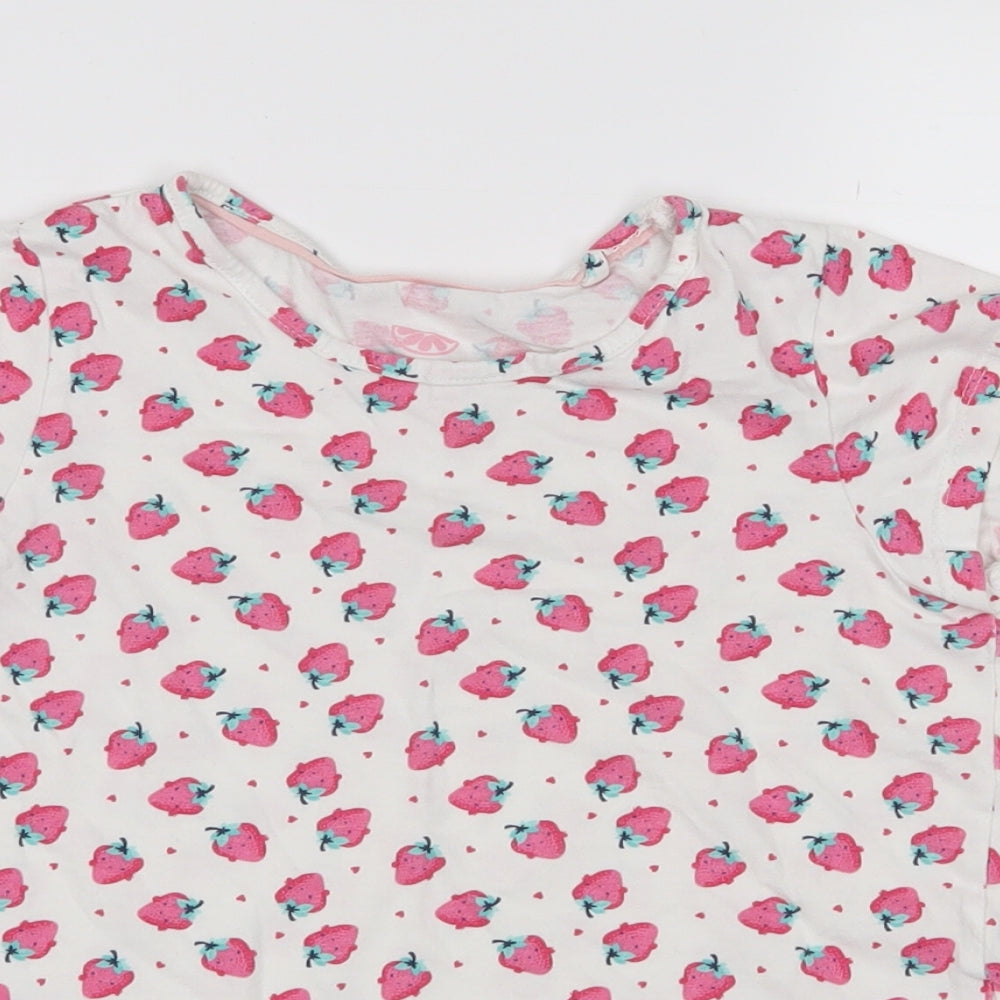 Lupilu Girls Pink   Basic T-Shirt Size 4 Years
