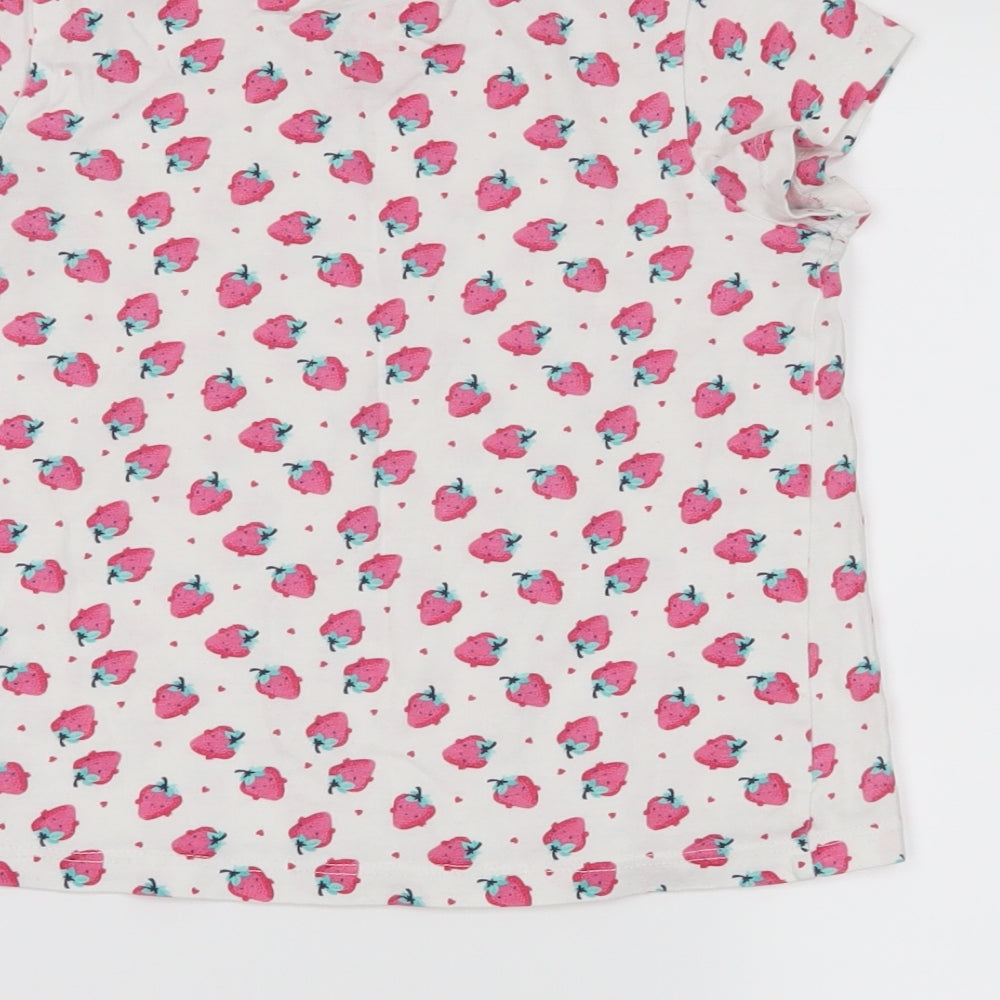 Lupilu Girls Pink   Basic T-Shirt Size 4 Years