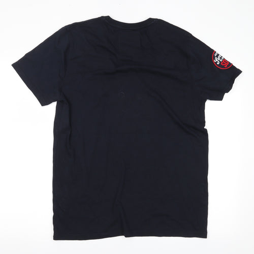 Superdry Mens Black    T-Shirt Size XL
