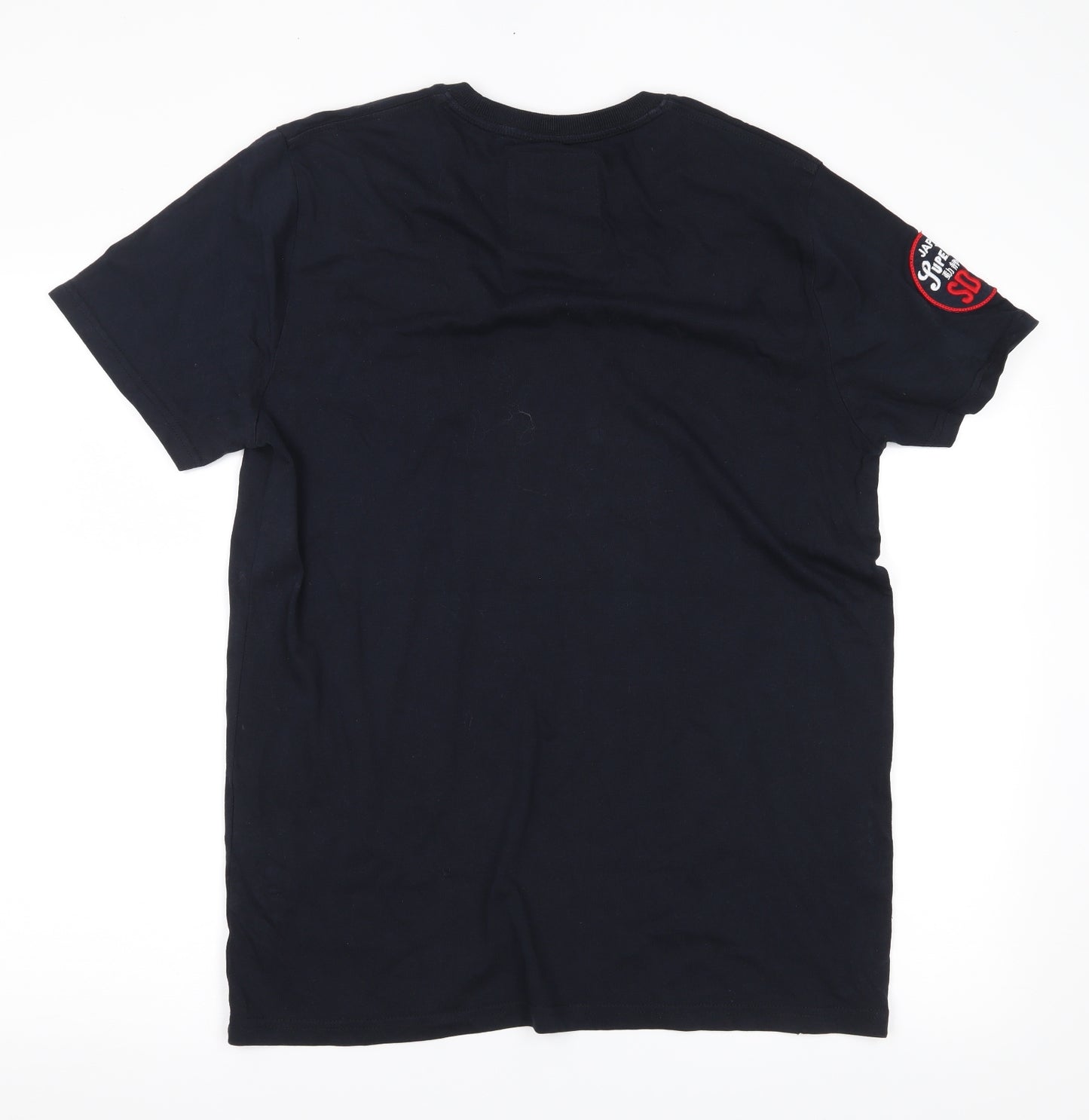 Superdry Mens Black    T-Shirt Size XL