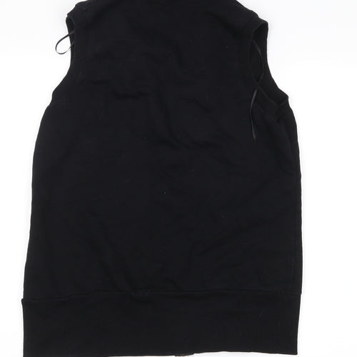 Select Womens Black   Full Zip Jumper Size 14