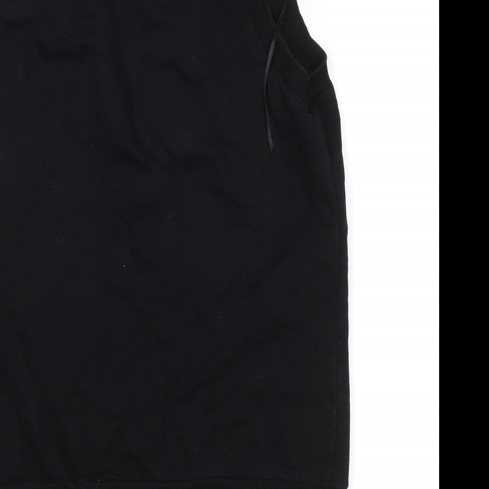 Select Womens Black   Full Zip Jumper Size 14