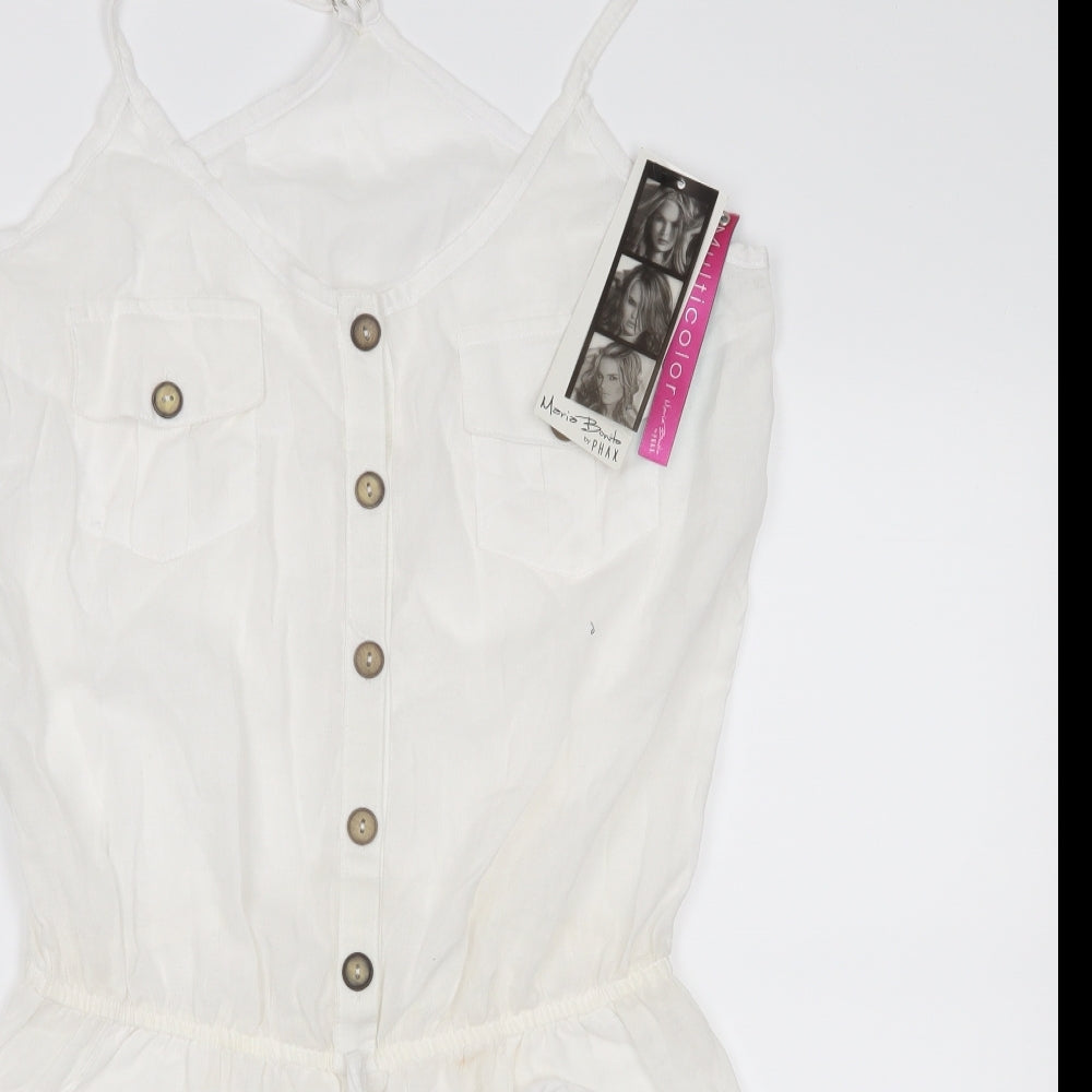 maria bonita Womens White   Mini  Size M