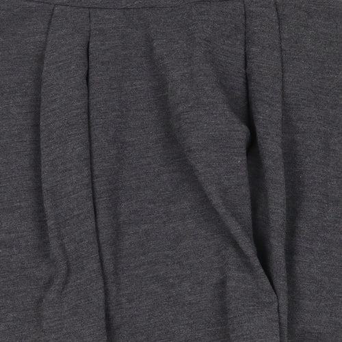 Diane Von Furstenburg Womens Grey   Pleated Skirt Size 4
