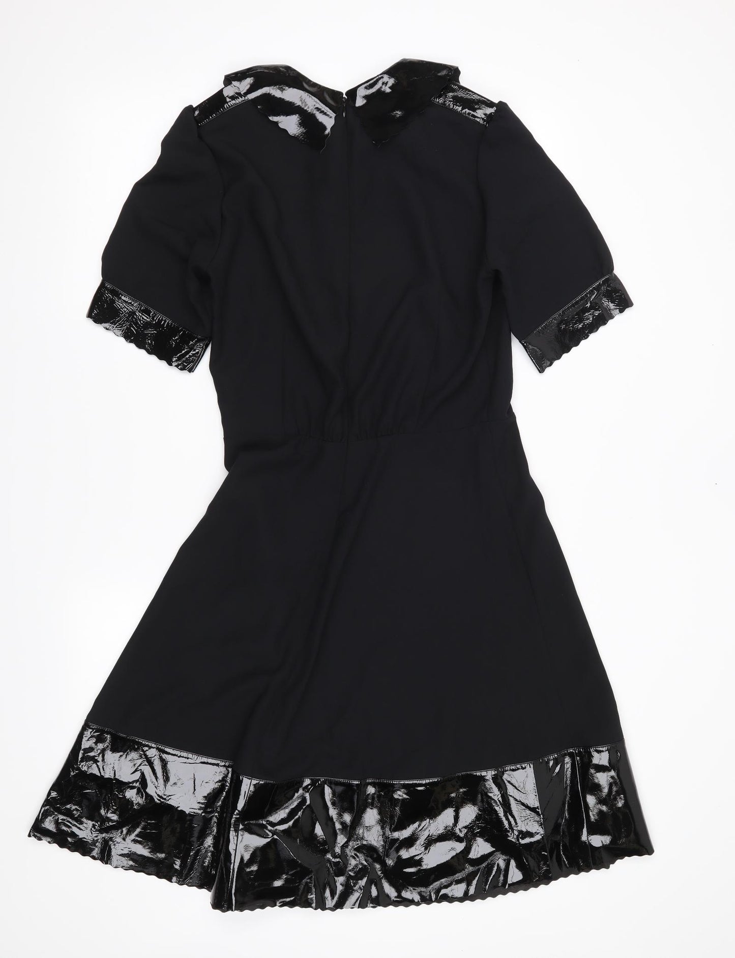 Manley Womens Black   Shirt Dress  Size 8