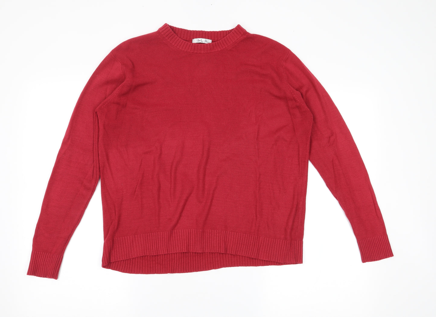 Berkertex Womens Red   Pullover Jumper Size 10