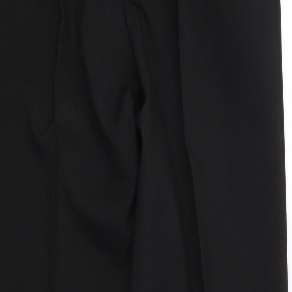 m&s Mens Black   Trousers  Size 34 in L31 in