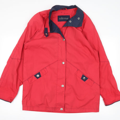 Telemac Mens Red   Jacket  Size M