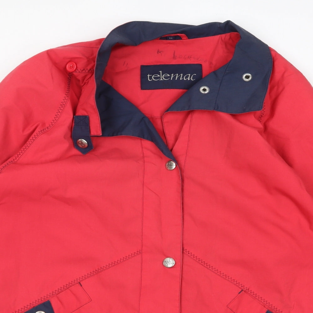 Telemac Mens Red   Jacket  Size M