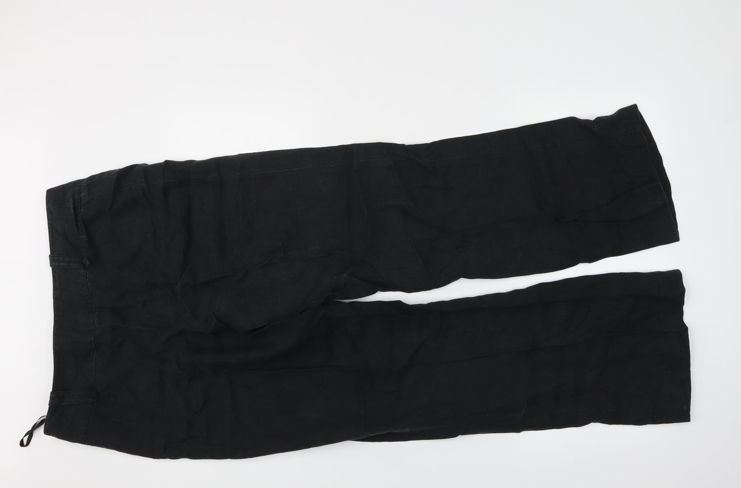 Amphora Womens Black   Trousers  Size 12 L30 in