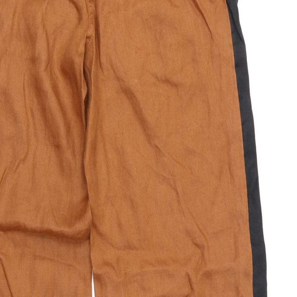 NEXT Womens Brown   Trousers  Size 14 L32 in