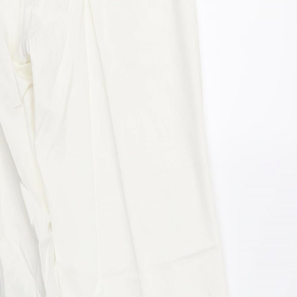 Atmospehre Womens White   Trousers  Size 12 L28 in