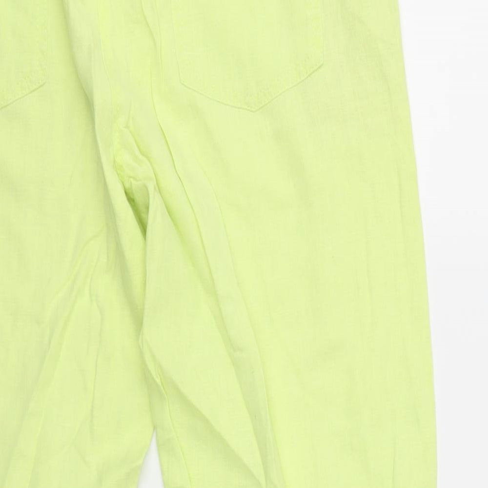 Parallel Womens Green   Trousers  Size 14 L29 in