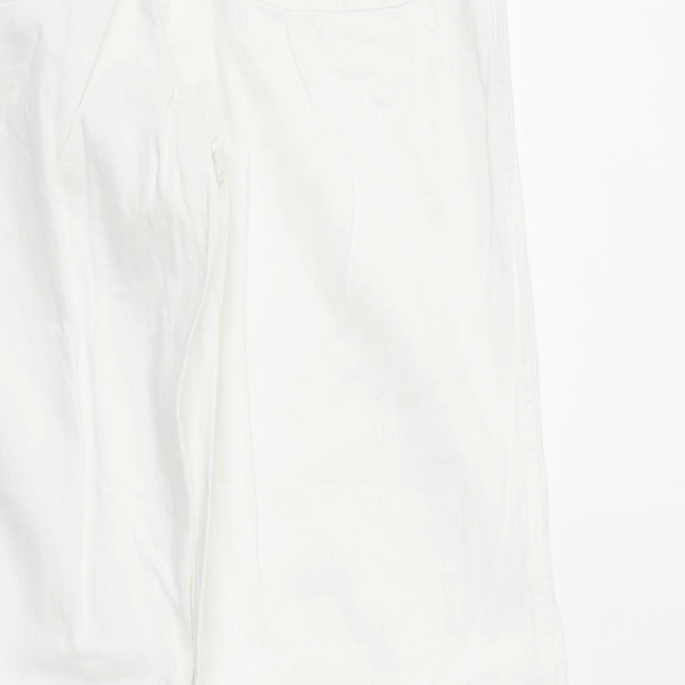 TU Womens White   Trousers  Size 12 L30 in