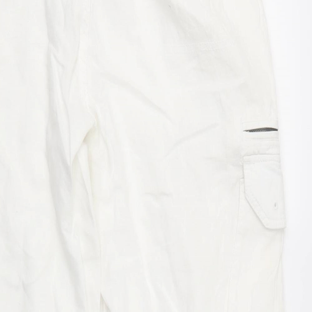 NEXT Mens White   Trousers  Size 34 L30 in