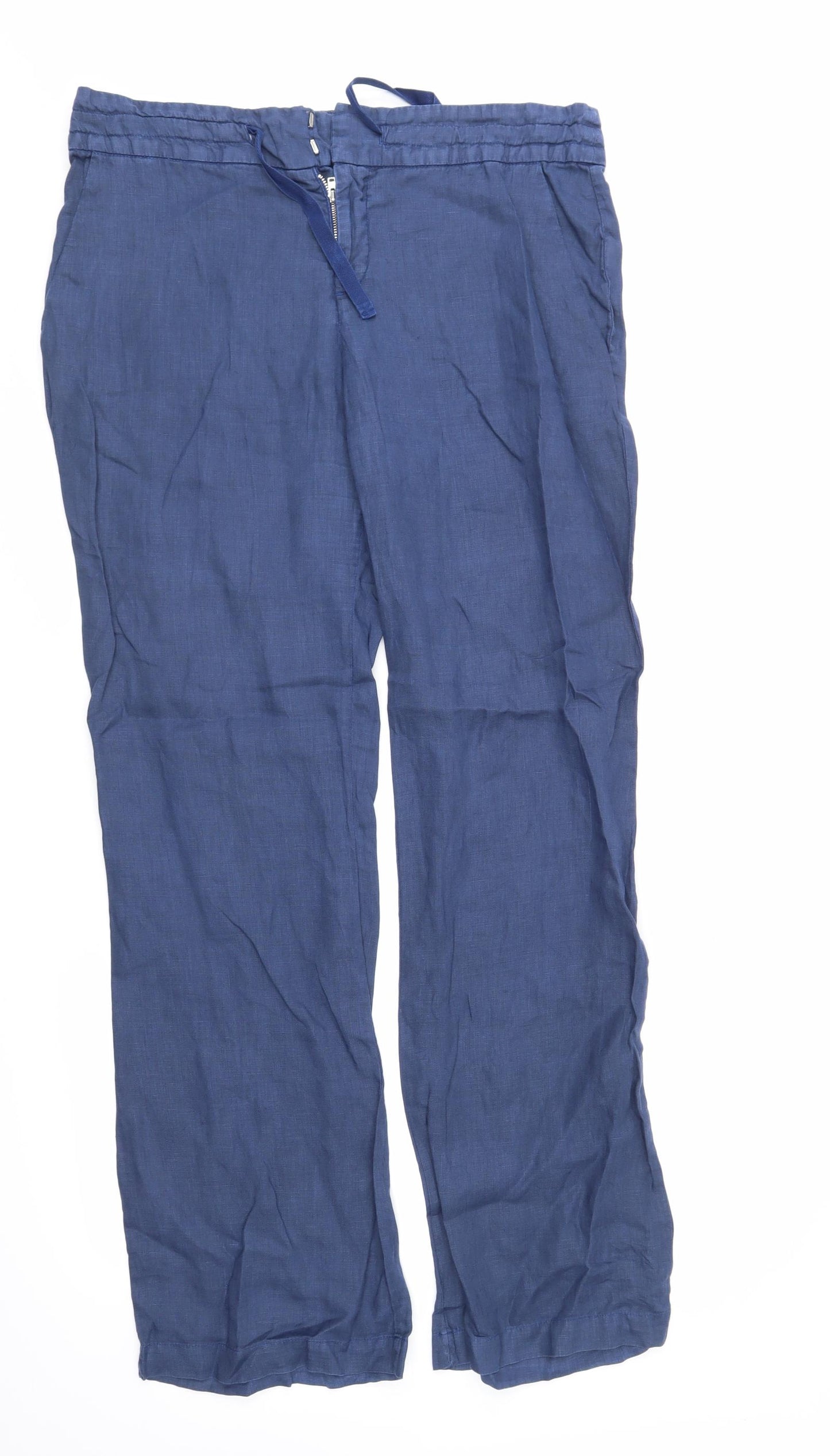 Preworn Womens Blue   Trousers   L32 in