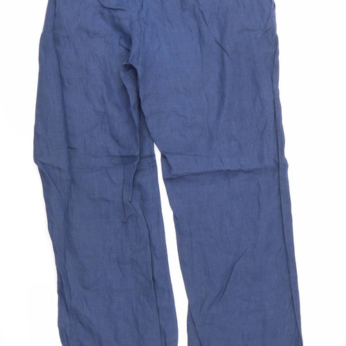 Preworn Womens Blue   Trousers   L32 in