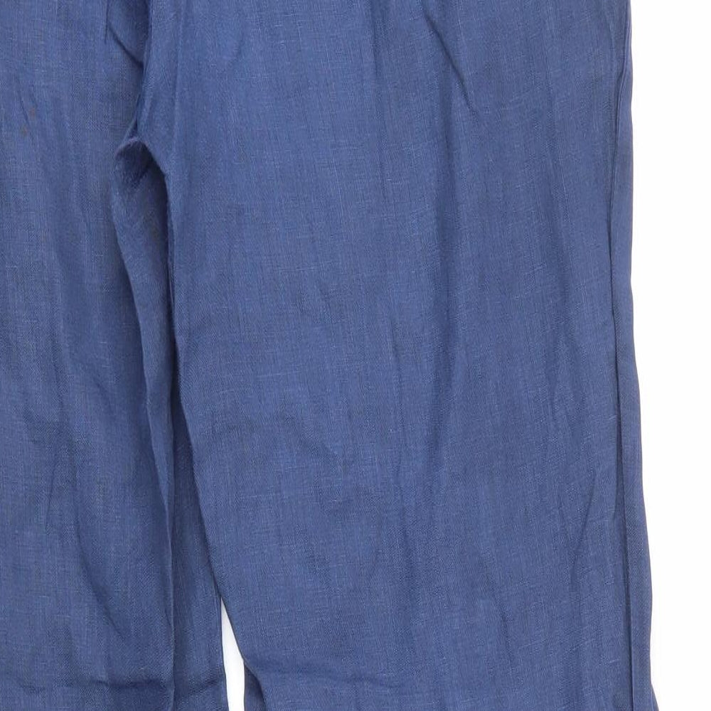 Preworn Womens Blue   Trousers   L32 in