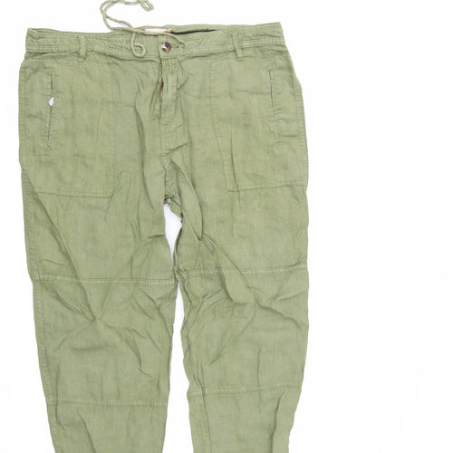 F&F Womens Green   Trousers  Size 18 L28 in