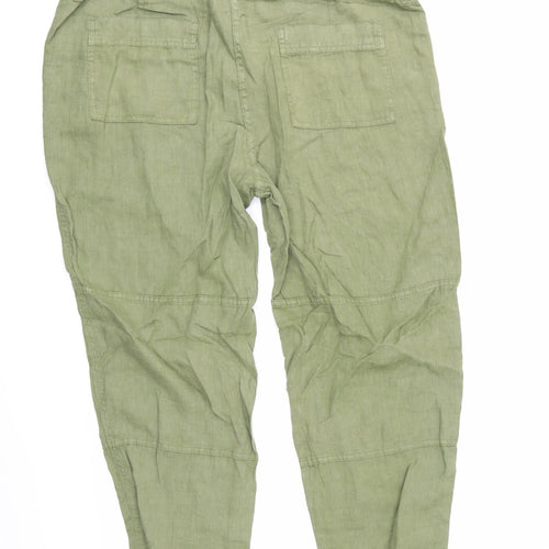 F&F Womens Green   Trousers  Size 18 L28 in