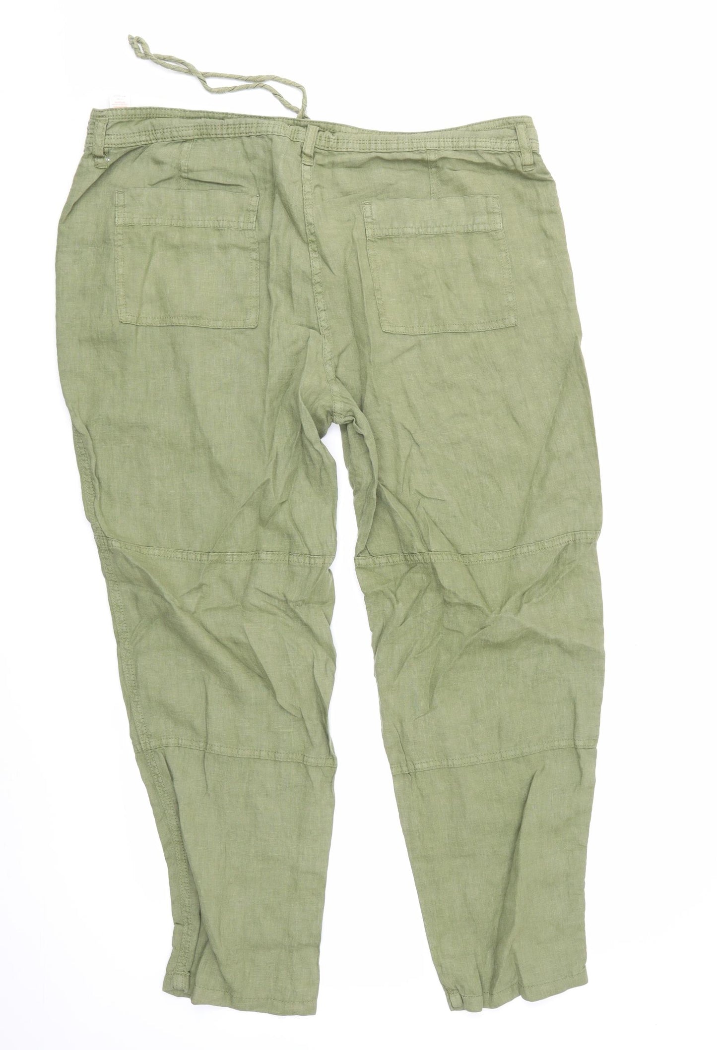F&F Womens Green   Trousers  Size 18 L28 in