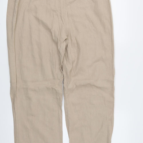 Autonomy Womens Beige   Trousers  Size 16 L29 in