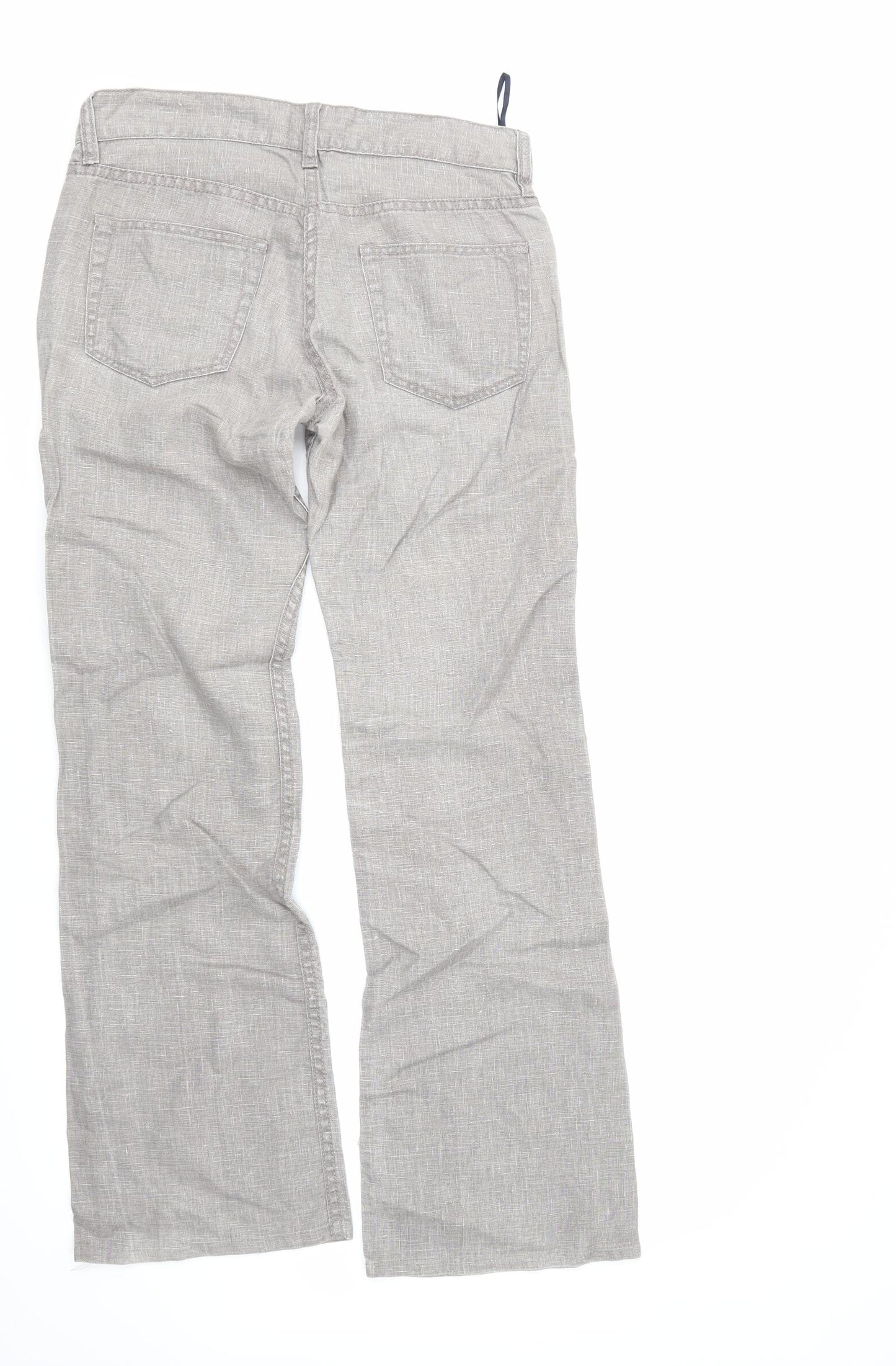 French Connection Womens Grey   Trousers  Size 8 L30 in