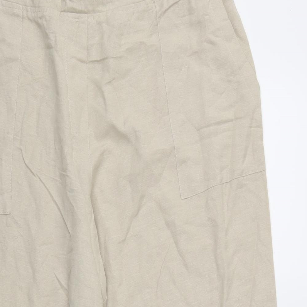 Julipa Womens Ivory   Trousers  Size 18 L26 in
