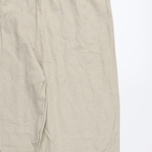 Julipa Womens Ivory   Trousers  Size 18 L26 in