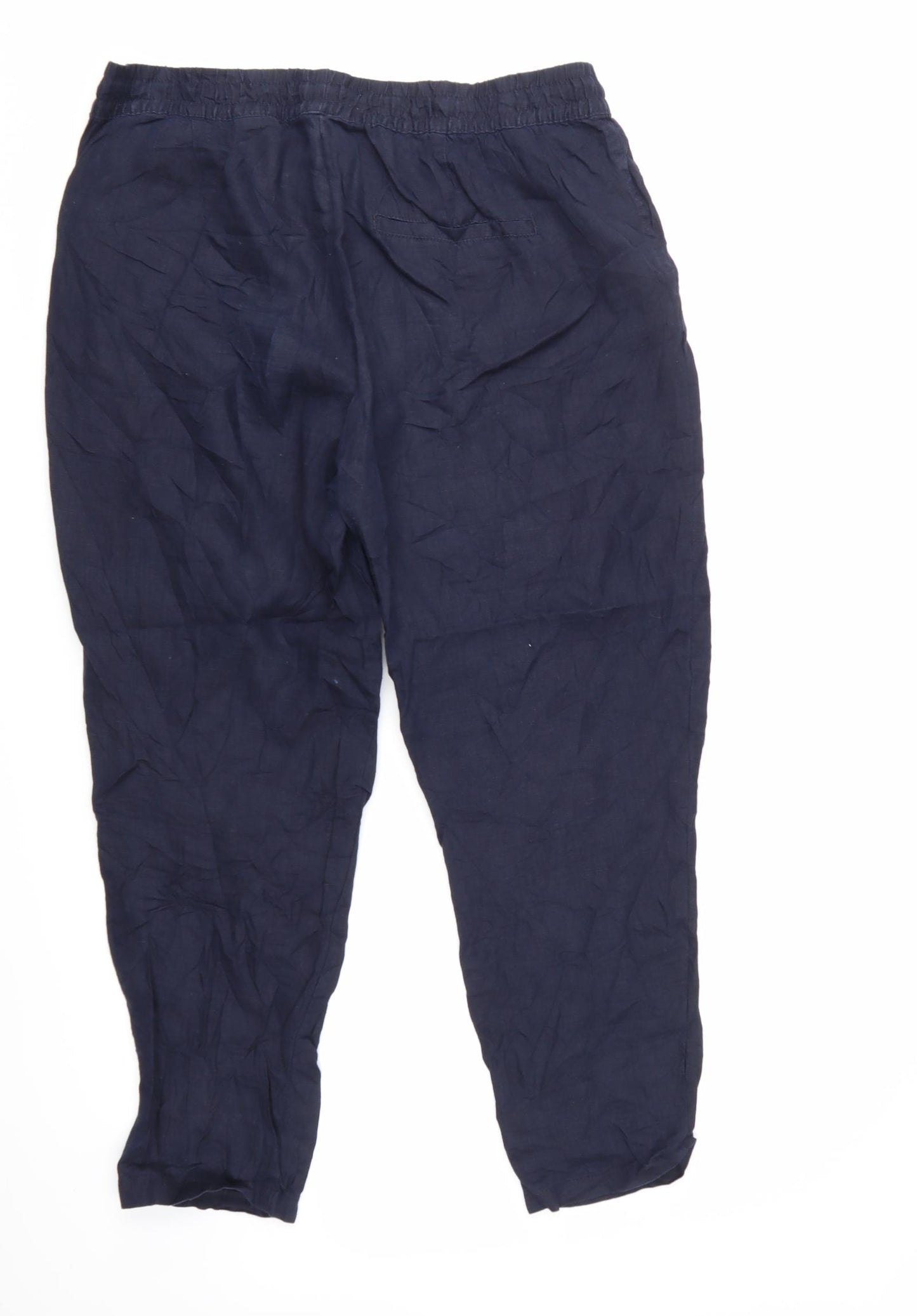 LOGG Womens Blue   Trousers  Size 14 L26 in