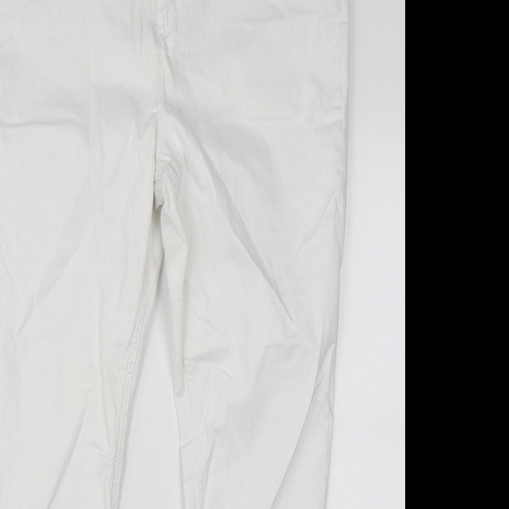 F&F Womens White   Skinny Jeans Size 20 L28 in