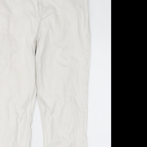 Up Fashion Womens White   Skinny Jeans Size 10 L26 in