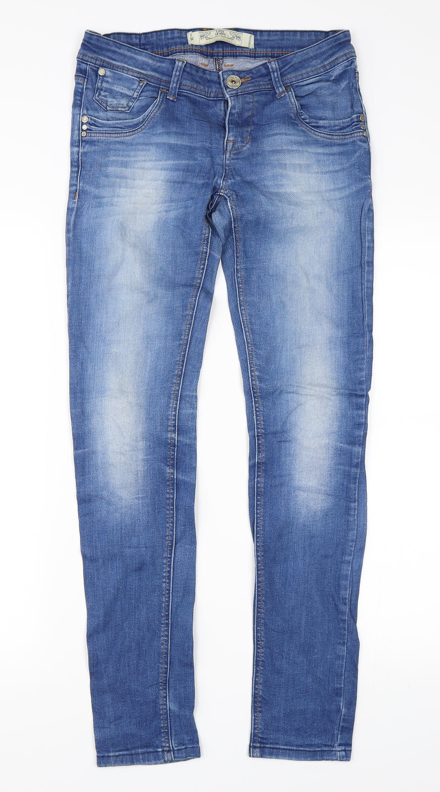 Clockhouse Womens Blue   Skinny Jeans Size 8 L30 in