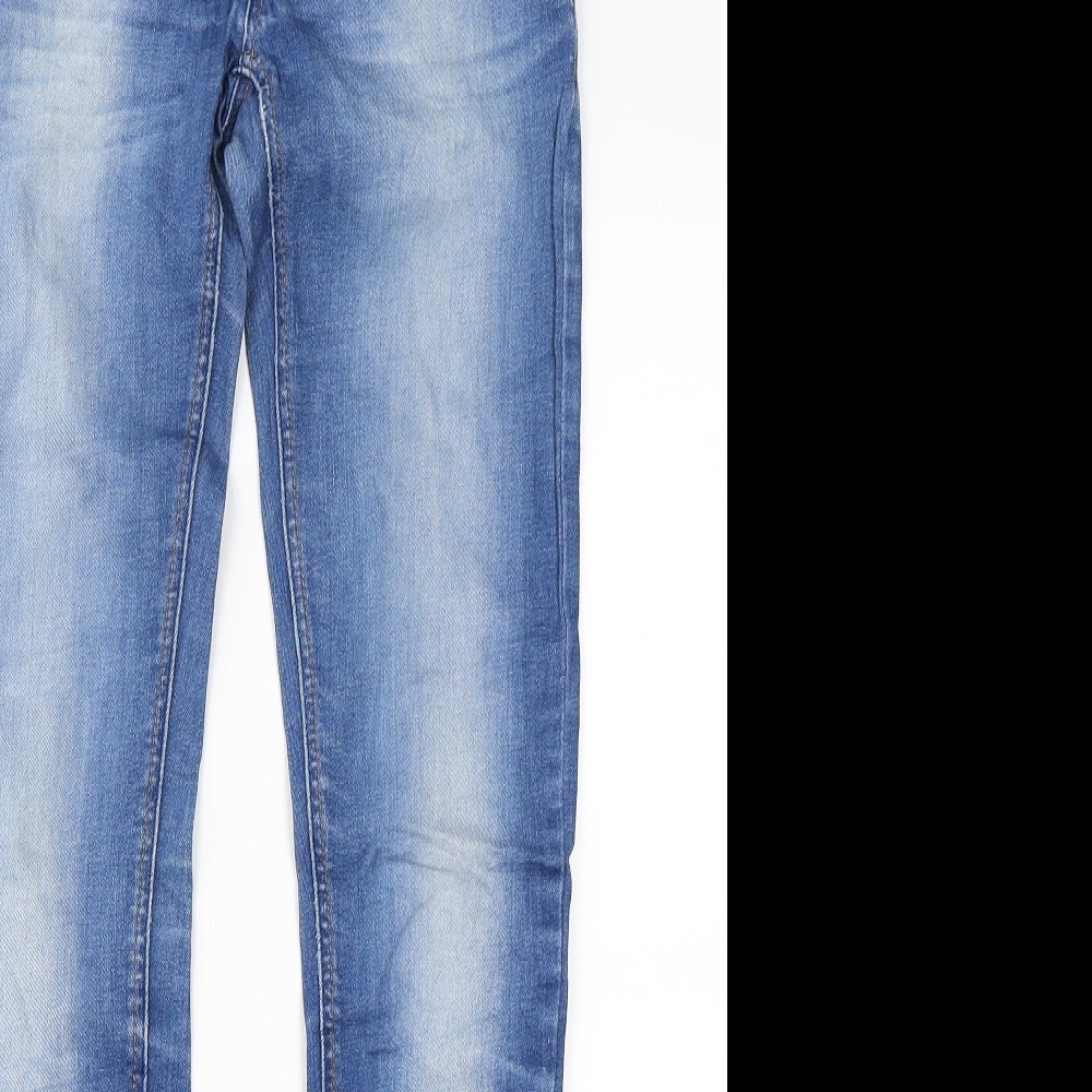 Clockhouse Womens Blue   Skinny Jeans Size 8 L30 in
