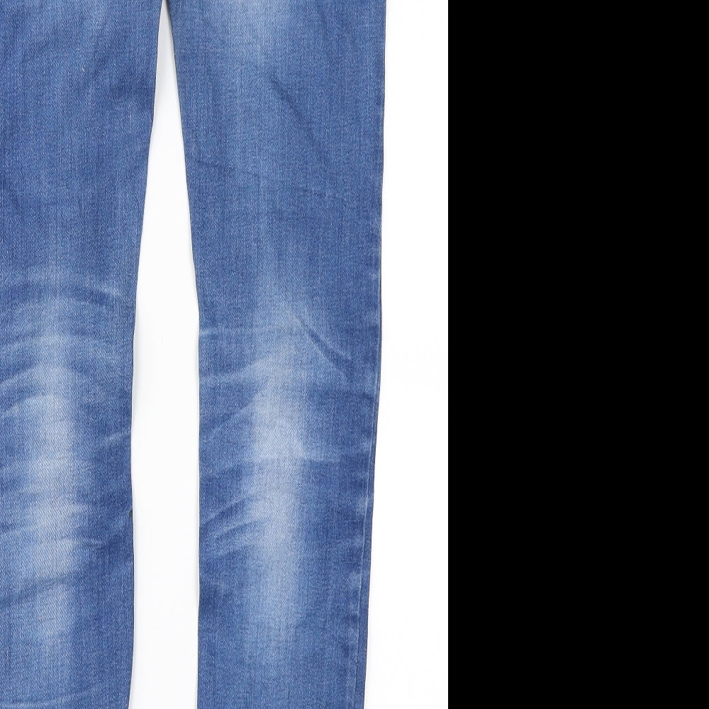 Clockhouse Womens Blue   Skinny Jeans Size 8 L30 in