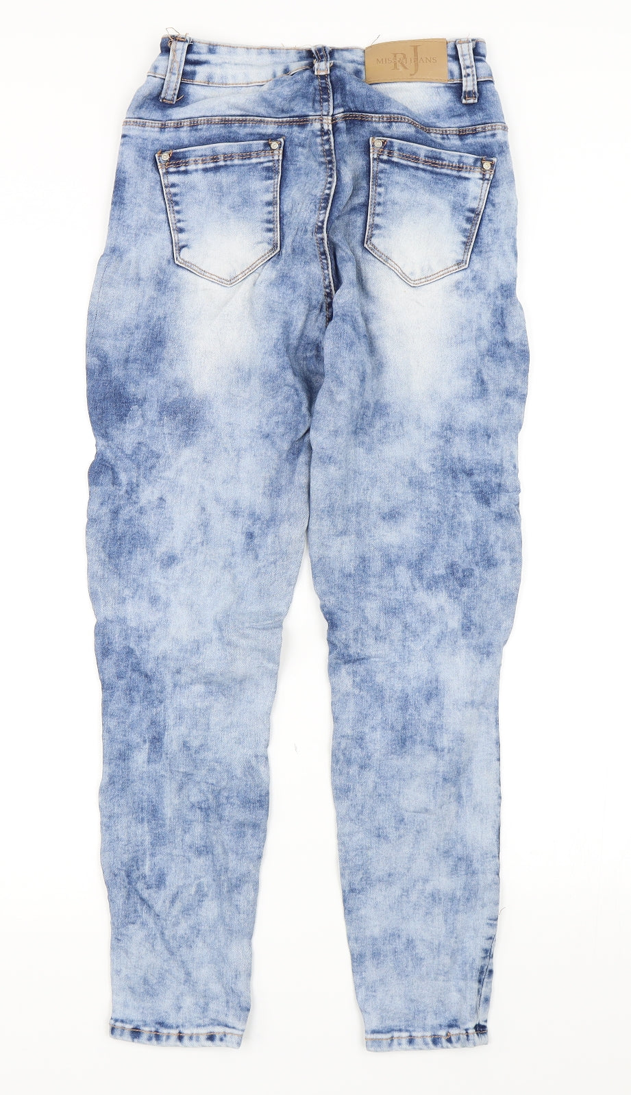 Miss RJ Womens Blue   Skinny Jeans Size 24 in L25 in - Studs on knees