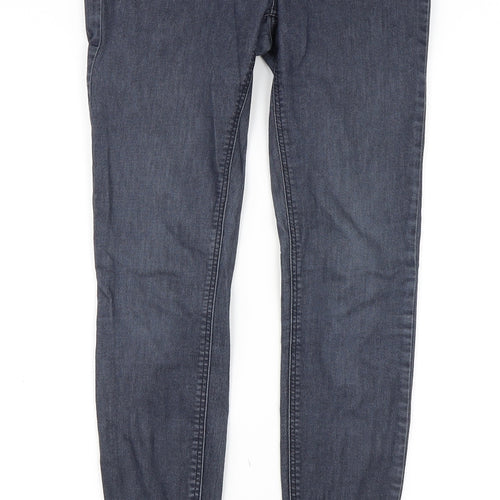 Newlook Womens Grey   Skinny Jeans Size 8 L28 in