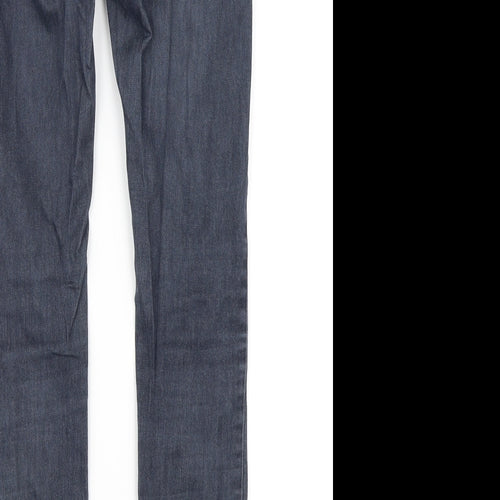 Newlook Womens Grey   Skinny Jeans Size 8 L28 in