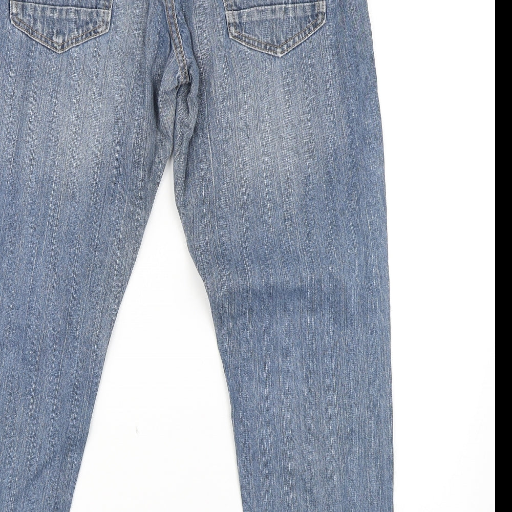 NEXT Womens Blue   Cropped Jeans Size 12 L27 in