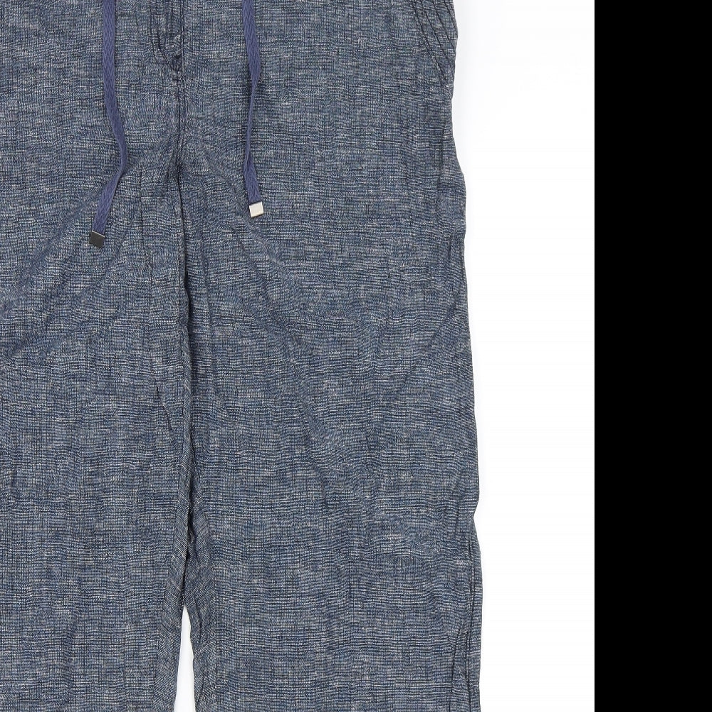 George Womens Blue   Trousers  Size 16 L27 in