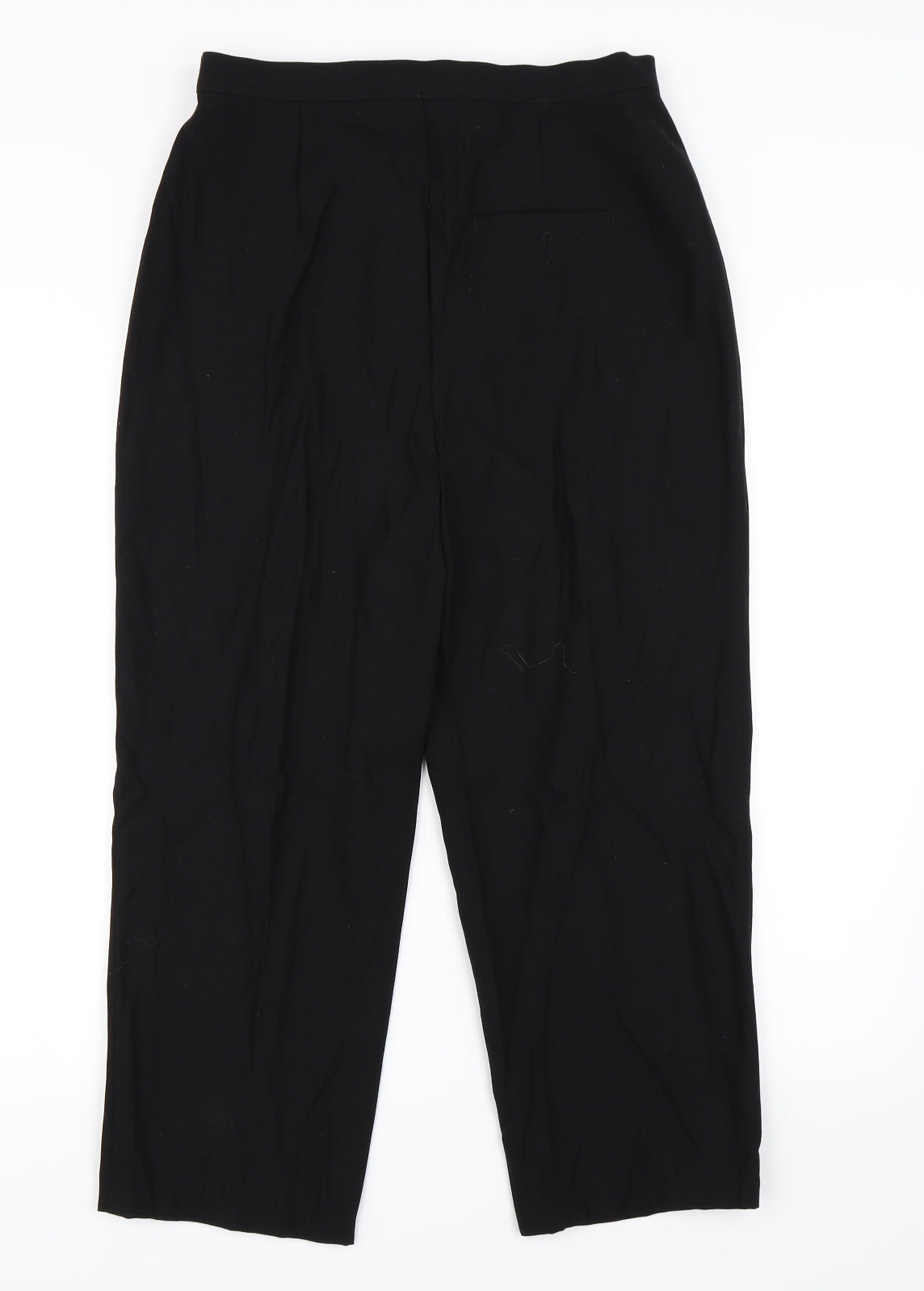 Marks and Spencer Womens Black   Trousers  Size 14 L24 in