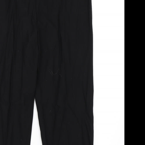 Marks and Spencer Womens Black   Trousers  Size 14 L24 in